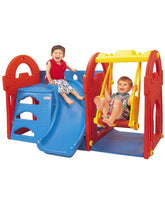Little Castle Slide and Swing - Colorland Toys